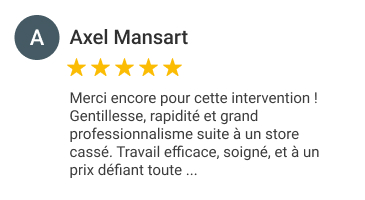 Avis Google ALSACE VOLET ROULANT 67